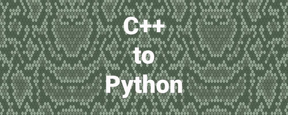 C++ to Python